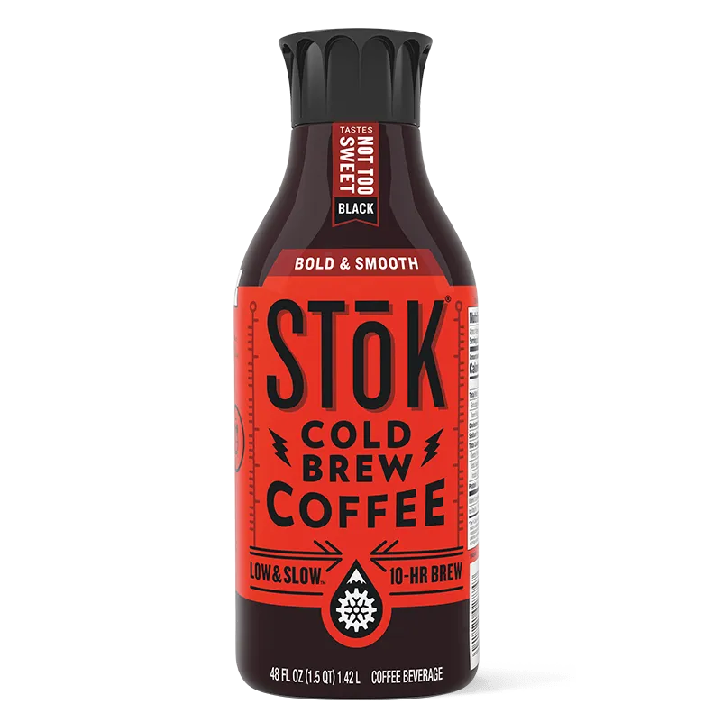 Stok 48 OZ NOT TOO SWEET Black Cold Brew Coffee