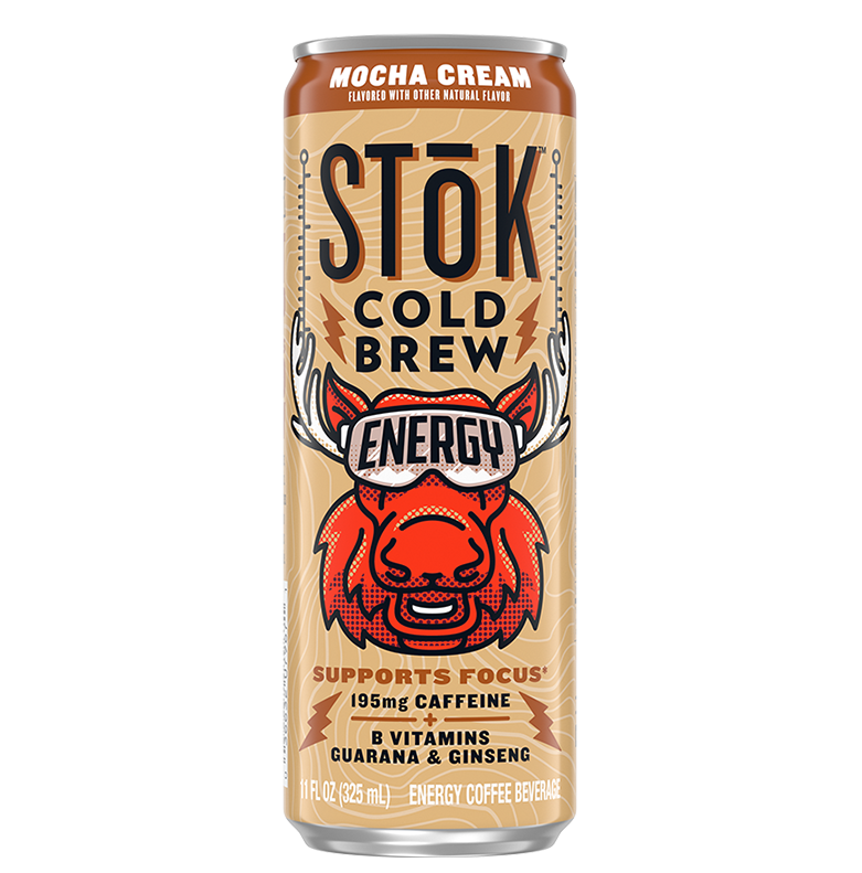 STōK Mocha Cream Cold Brew Coffee Energy Drink