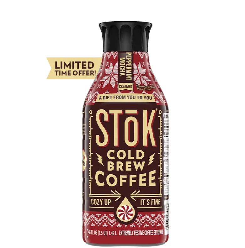 Peppermint Mocha Cold Brew Coffee 48oz